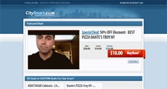Desktop Screenshot of coupons.citysmart.com
